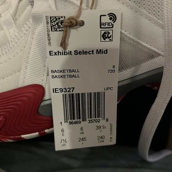 NWT Adidas Exhibit Select Mid Women’s 7.5 Basketball Shoes - Picture 15 of 15